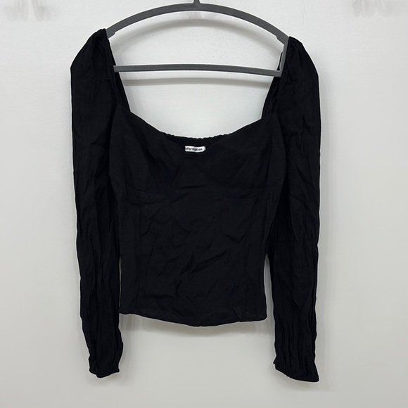 Reformation Black Long Sleeve Yop - Picture 5 of 9